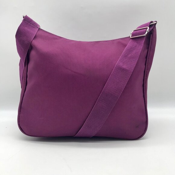 Organizzi Purple Nylon Multipocket Crossbody Bag  & Wallet - Picture 2 of 11